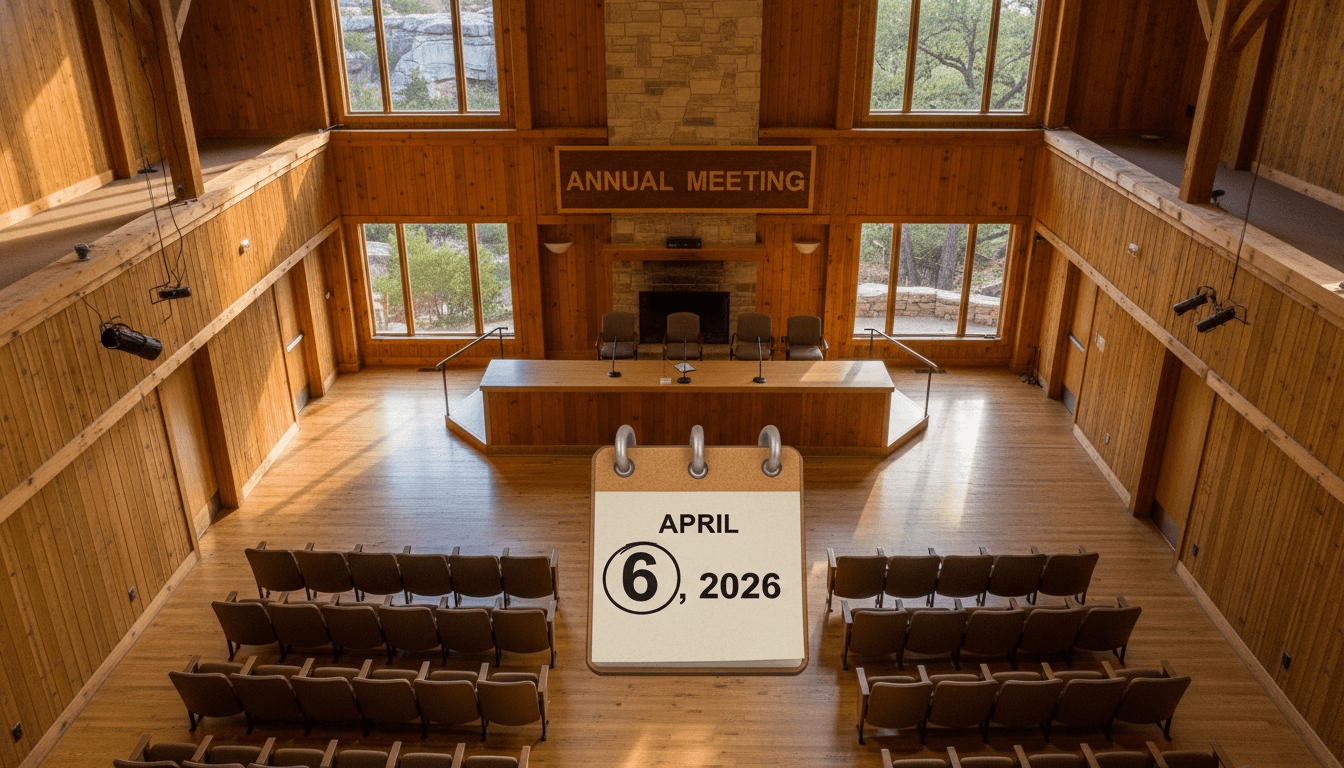 Annual Meeting 4/6/26